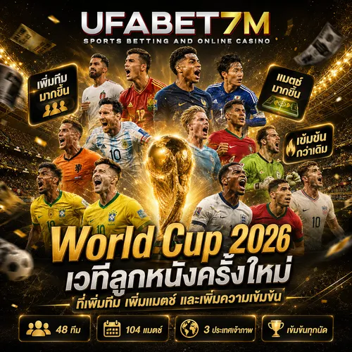 World Cup 2026 เวทีลูกหนังครั้งใหม่